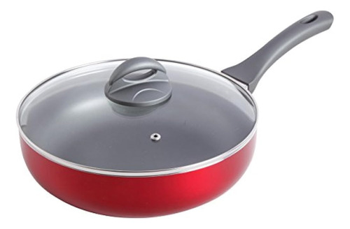 Oster Herscher 35 Qt Nonstick Aluminio Saute Pan Con Tapa Tr