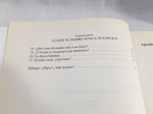 Imagen 4 de 7 de Empezar Una Nueva Vida Ser Madre Harriet Lerner Paidos
