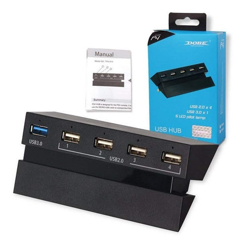 Hub Usb 3.0 Play 4 Ps4 Fat 5 Usb 3.0 2.0 Titan Belgrano