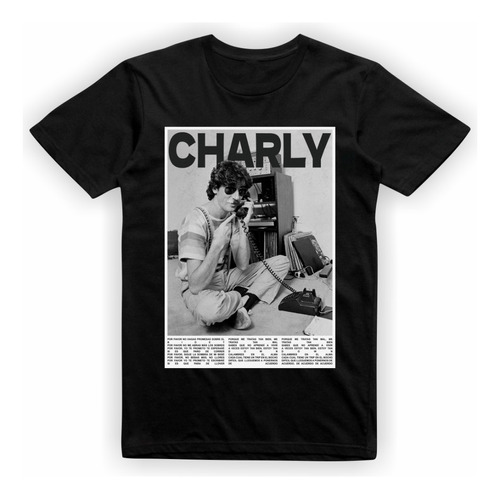 Remera  Charly  Garcia 8/ Rock Nacional  / Bandas 