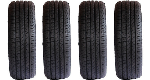 Kit 4 Pneu 185/65/15 Remold Com Borracha Vipal E Garantia