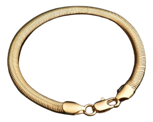 Pulseira Unissex Banhada Em Ouro 18k 