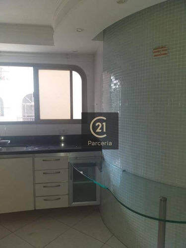 Apartamento Com 4 Dormitórios 2 Suites Para Alugar, 170 M² Por R$ 5.000- Moema - São Paulo/sp - Ap16272