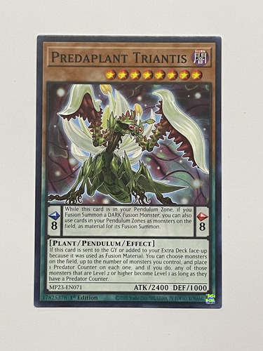 Yugioh Comun Predaplant Triantis