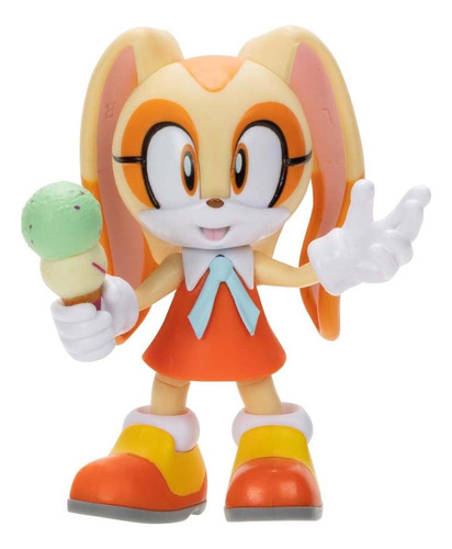 Sonic - Boneco Do Cream - 4.0 Polegadas