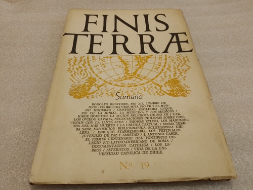 Revista Finis Terrae 19 Tercer Trimestre 1958