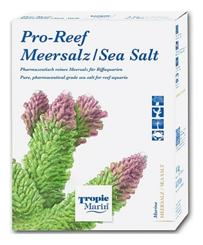 4kg Sal Tropic Marin Pro Reef- Para Arrefice Marca Alemana