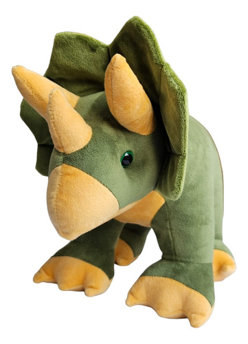 Peluche De Dinosaurio Triceratops De 45 Cm De Largo 