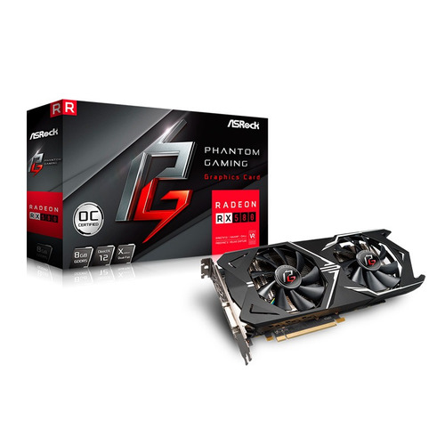 Tarjeta De Video Asrock Phantom Radeon Rx580 Oc 8gb + Envío