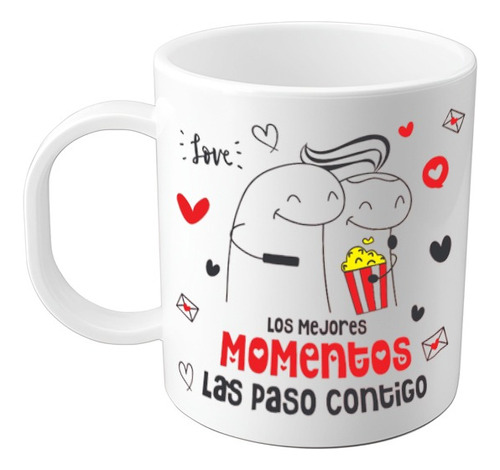 Taza San Valentín Flork Los Mejores Momentos Plástico