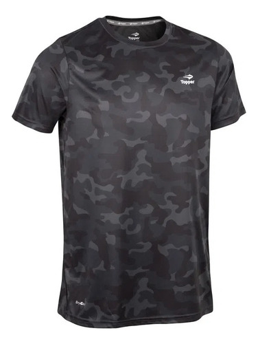 Remera Deportiva Topper Full Print Training Para Hombre 