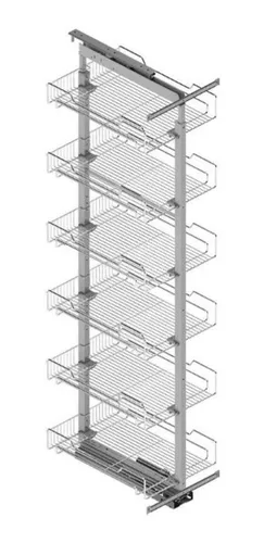 Columna Despensero Extraíble 30 Cm C/ Canastos Hafele M Cima