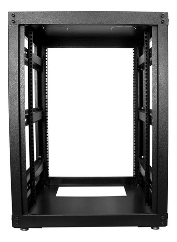 Rack Piso 24u 670 P/ Acessorios Intelbras/outros 19polegadas Cor Preto