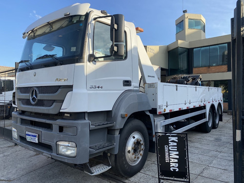 Imagem 2 de 15 de Mb Axor 3344 Ano 2014 Guincho Engtruck Pesado Lança