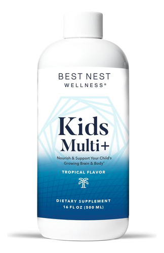 Mejor Nest Wellness Kids Multi Plus Multivitamínico Líquido