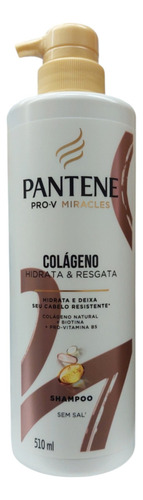 Shampoo Pantene Pro-v Miracles Colágeno Hidratação 510ml