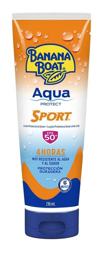 Protector Solar 50 Fps Banana Boat Aqua Protect Sport 4 Hrs