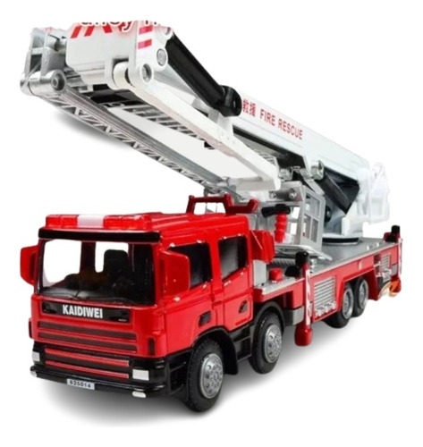 Camion De Bomberos. Escala 1:50. Fire Truck. 17 Cms. Modelo.