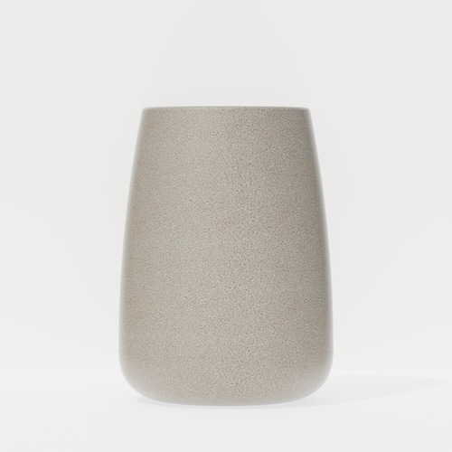 Maceta De Plástico Rotomoldeada Volterra Modelo Copón70 Beige Piedra Copón70