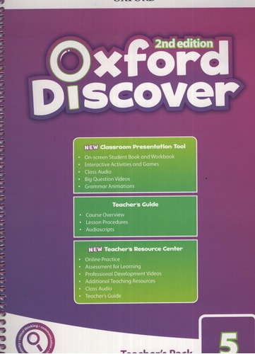 Oxford Discover 5 (2nd.edition) - Teacher's Pack