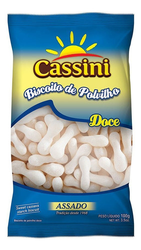 Biscoito Doce De Polvilho Cassini 100g