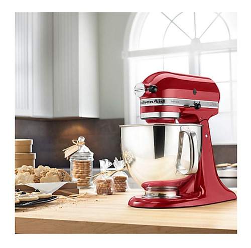Imagen 7 de 8 de Batidora de pie KitchenAid Artisan KSM150PS empire red 50 Hz x 60 Hz 220 V - 240 V