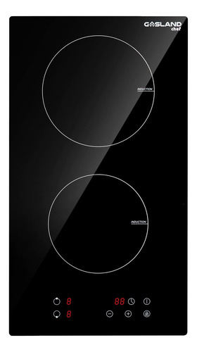 Cocina Induccion 2 Quemador Chef Ih30bf Placa Electrica 12 