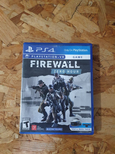 Firewall Zero Hour Playstation 4 Ps4 Excelente Estado