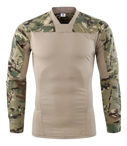 Camisa Militar De Camuflaje Para Hombre, Camisa De Cámara, U