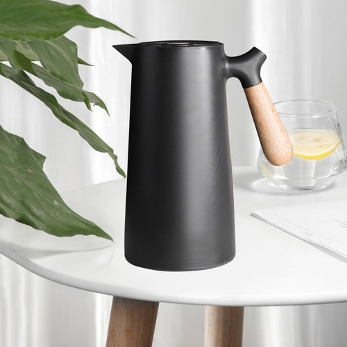 Frasco De Vacío Aislado De Doble Pared De 1000 Ml, Negro