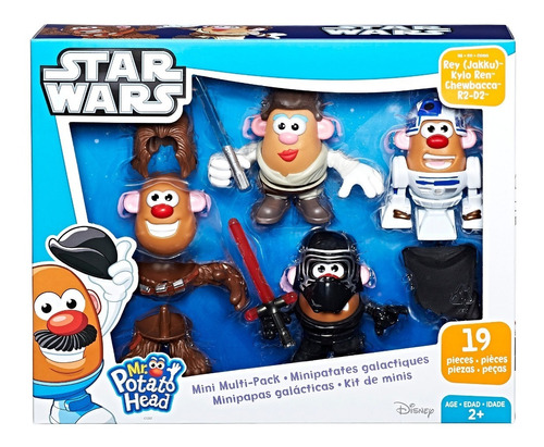Playskool Sr. Cara De Papa Multi Pack Mini Star Wars Hasbro 