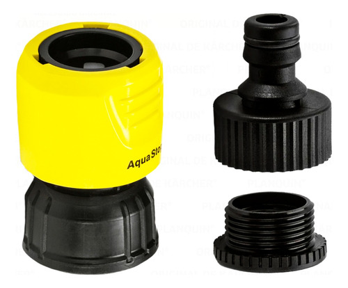 Kit Conector Rapido Amarillo + Adaptador Originales Kärcher®