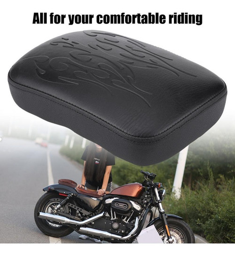 Imagen 4 de 9 de Pasajero Trasero Asiento 8 Ventosas Para Harley Sportster X
