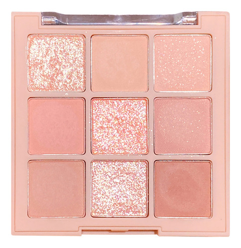 Paleta De Sombras De Ojos De Nueve Colores Milk Tea - Nude *