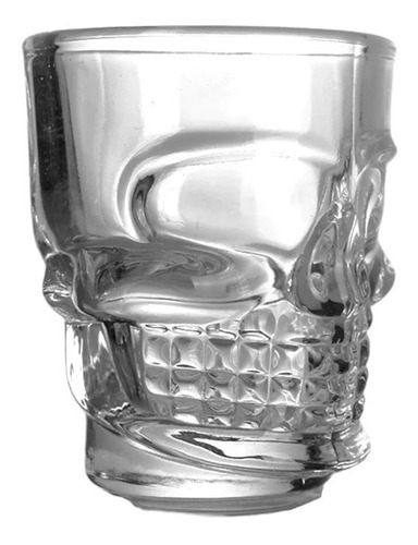 Vaso Shot Tequilero Calavera 65ml Set De 6 Unidades Tequila