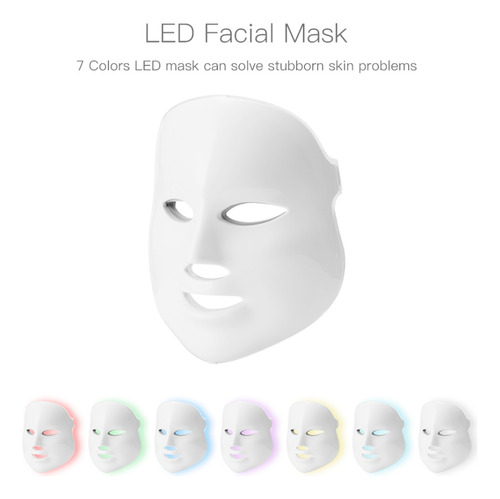 Mascara Led Facial Fototerapia Rejuvenecimiento
