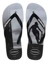 Comprar Ojota Havaianas Hype Negro\u002Festampado Hombre Deporfan 
