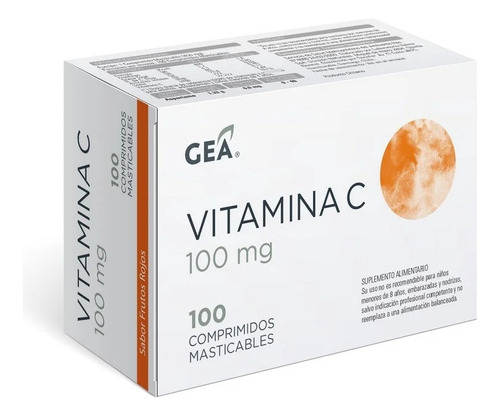 Gea Vitamina C 100 Mg 100 Comprimidos