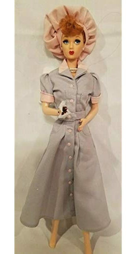 Barbie I Love Lucy Cambio De Trabajo Muñeca Edicion Clasi