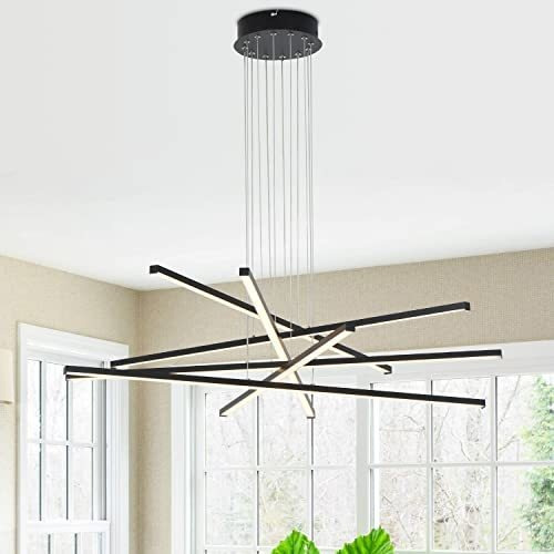 Umeiluce Lámpara De Araña Moderna De 6 Luces Led Para Isla D