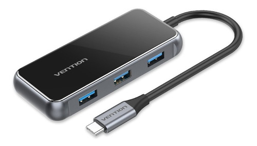 Adaptador Hub Usb C 6 En 1 - Usb C Hdmi Usb 3.0 Rj45 Vention