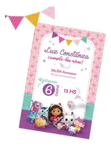 Comprar Kit Imprimible Full Casa Gabby Bolsita Invitación Candy Bar