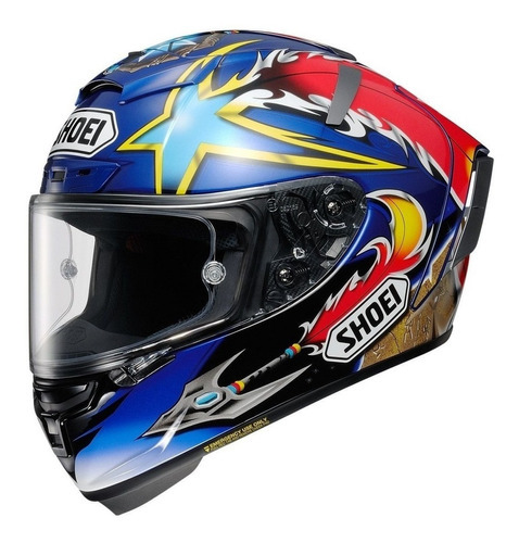 Capacete Moto Shoei X Spirit 3 Norick Mm93 Marquez Alex Cor Diversas Desenho Norick TC-2 Tamanho do capacete 59/60 (L)