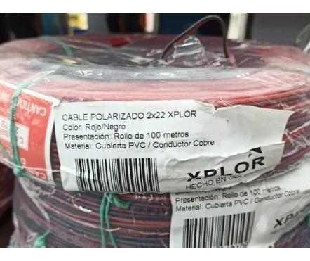 Cable Polarizado Corneta 22 2x22 100 Metros Tienda En Chacao