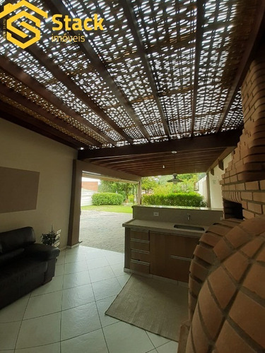 Imagem 9 de 30 de Casa Térrea 4 Dormitórios (3 Suítes) À Venda Em Jundiaí - Condomínio Parque Da Fazenda - Ca01951