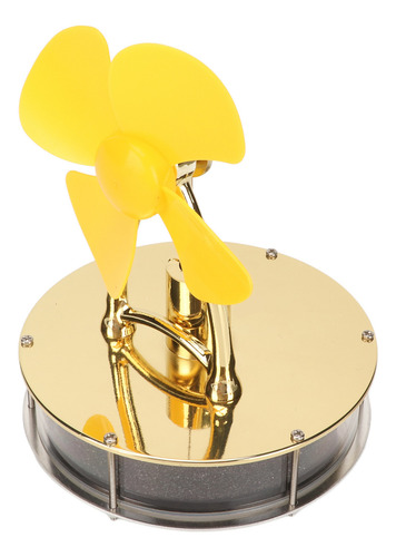 Motor Modelo Stirling De Zinc Amarillo D6 De Baja Temperatur