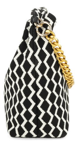 Bolsa Hobo 2 En 1 Cloe Dokoni Mediano Color Negro