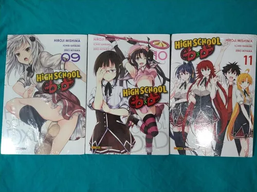 High School Dxd - Mangá - Coleção Completa Vol. 1 ao 11 - Escorrega o Preço