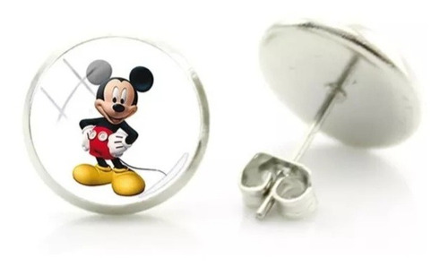 Aretes Mickey Mouse Incluye Caja!!