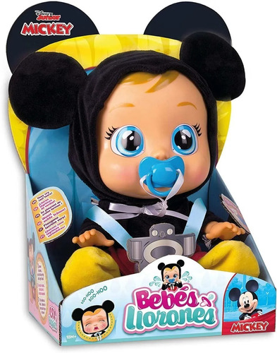 Muñeco Lloron Cry Babies Mickey Mouse